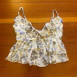 Love Tree floral tank